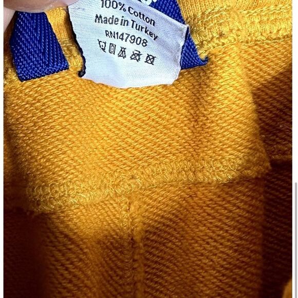 Outdoor Voices Women’s Hikers Club Sweatpants Jogger Size XS Yellow Happy Smiley - Picture 6 of 6